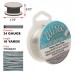 24ga Beadsmith Wire Elements Dead Soft Anti-Tarnish Craft Wire - Titanium Colour - 9.1m 24ga Beadsmith Wire Elements Dead Soft Anti-Tarnish Craft Wire - Titanium Colour - 9.1m