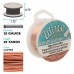 28ga Beadsmith Wire Elements Dead Soft Anti-Tarnish Craft Wire - Natural Copper - 40yd (36.5m)