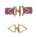 Cymbal™ Samaria 11/0 Seed Bead Toggle Clasp - 24K Gold Plated - Each Cymbal™ Samaria 11/0 Seed Bead Toggle Clasp - 24K Gold Plated - Each