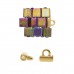 5.13x5.2mm Soros Tila Bead Ending - 24K Gold Plated - Pack of 2 5.13x5.2mm Soros Tila Bead Ending - 24K Gold Plated - Pack of 2