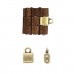 5x7.6mm Piperi Tila Bead Ending - Antique Brass Plated - Pack of 2 pair