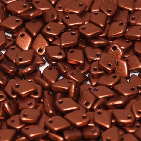 5x1.5mm Czech Dragon Scale Beads - Copper - 5gm 5x1.5mm Czech Dragon Scale Beads - Copper - 5gm