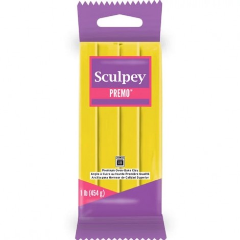 Premo Polymer Clay - 454g (1lb) - Cadmium Yellow