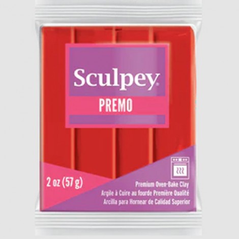 Premo 57gm Polymer Clay - Cadmium Red