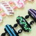 9x17mm Czech Glass 2-Hole Carrier Beads - Turquoise Green - Per 15 beads