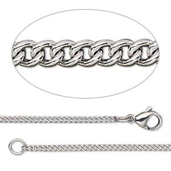 Stainless deals silver chain