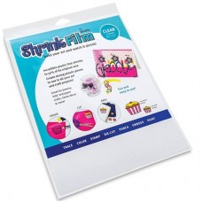 Grafix Shrink Plastic - Clear - 50 sheets
