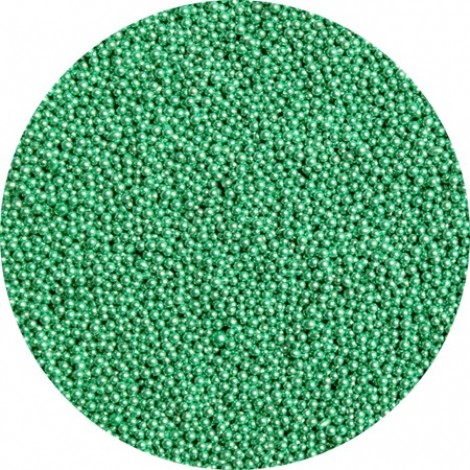 Art Institute Large Glass Microbeads - Clover (Green) - 14gm