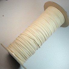 1mm Cream Waxed Supreme Quality Cotton Cord