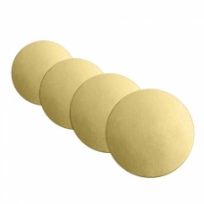 ImpressArt 18ga Circle Premium Blank Variety Pack - Brass - 4pc