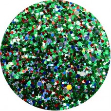 Art Insitute Polyester Dazzlers Glitter - Yuletide - 1/4oz