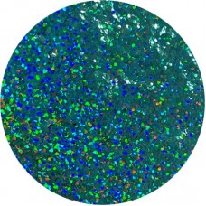 Art Glitter Polyester Dazzler Chunky Holographic Glitter - Oceana - 1/4oz