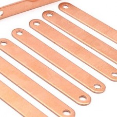 54x7mm 20ga Raw Copper Stamping Connector Blanks - Each