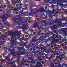 11/0 Miyuki Delica Beads - Lilac Mix - 7.2gm