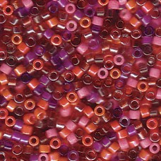 11/0 Miyuki Delica Beads - Melonberry Mix - 7.2gm