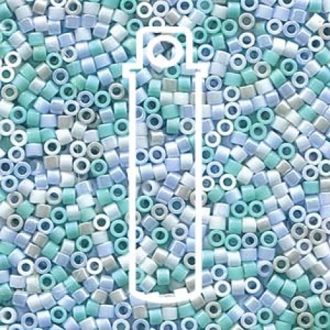 11/0 Delica Beads - Spring Rain - 7.2gm 11/0 Delica Beads - Spring Rain - 7.2gm