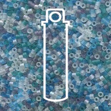 11/0 Delica Beads - Beach Glass Mix - 7.2gm