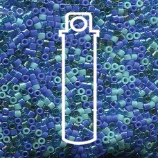 11/0 Delica Beads - Blue Lagoon Mix  - 7.2gm