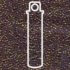 11/0 Delica Seed Beads - Metallic Lt Bronze Iris -  7.2gm