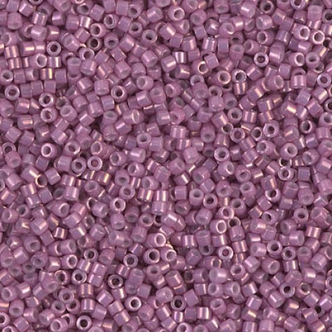 11/0 Delica Seed Beads - Opaque Dark Orchid Luster - 7.6gm 11/0 Delica Seed Beads - Opaque Dark Orchid Luster - 7.6gm