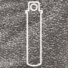11/0 Delica Seed Beads - Palladium Plated - 7.2gm’
