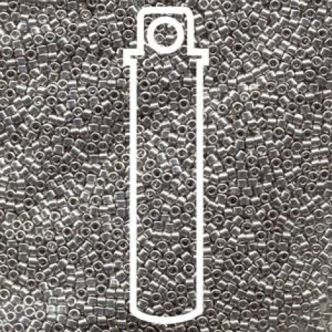 11/0 Delica Seed Beads - Palladium Plated - 7.2gm’