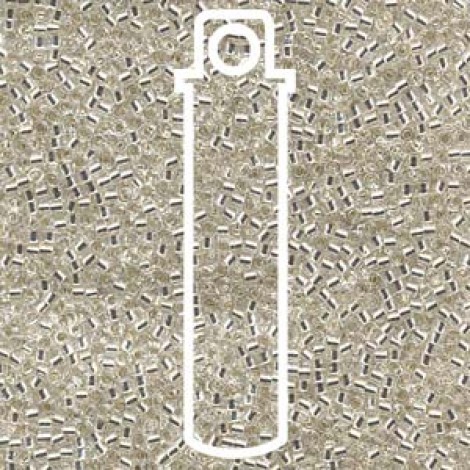 11/0 Delica Seed Beads - Silver Lined Crystal - 7.2gm
