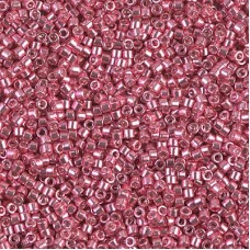 11/0 Delica Seed Beads - Galvanised Pink