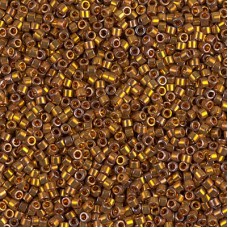 11/0 Delica Seed Beads - 24K Deep Yellow Gold - 7.2gm