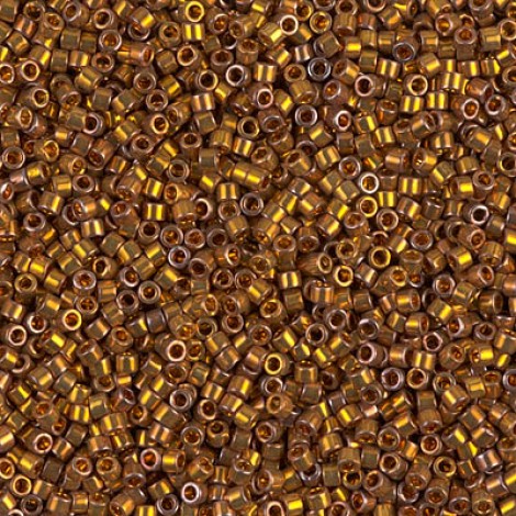 11/0 Delica Seed Beads - 24K Deep Yellow Gold - 7.2gm
