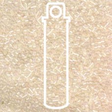 11/0 Delica Seed Beads - Off White AB - 7.2gm