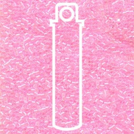 11/0 Delica Seed Beads - Lined Pale Pink - 7..6gm