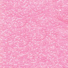 11/0 Delica Seed Beads - Lined Pale Pink - 100gm