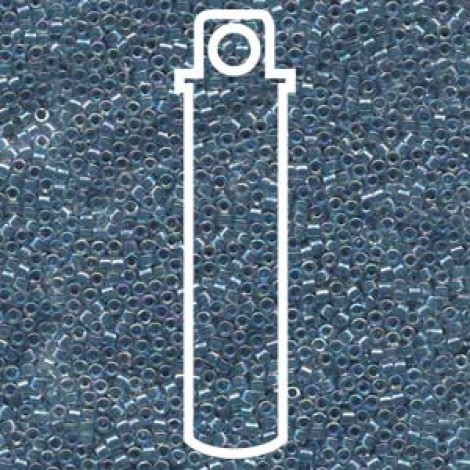 11/0 Delica Seed Beads - Lined Lt Blue - 7.2gm