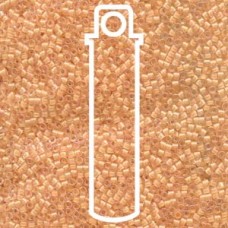 11/0 Delica Seed Beads - Lined Flesh AB - 7.6gm