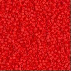 11/0 Delica Seed Beads - Matte Opaque Light Siam