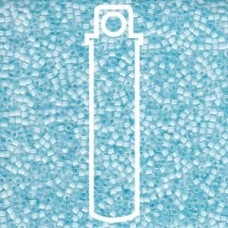 11/0 Delica Seed Beads - Lined Aqua Mist - 7.2gm