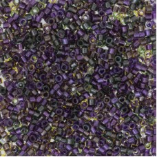 Miyuki 11/0 Delicas - Sparkling Lined Violet Dusk Mix - 7.6gm