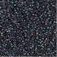 11/0 Delica Seed Beads - Metallic Purple-Green Gold Iris - 7.2gm