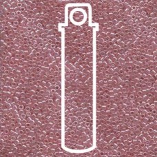 11/0 Delica Seed Beads - Transp Pink Luster - 7.2gm