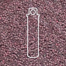 11/0 Delica Seed Beads - Matte Metallic Purple Sage AB - 7.2gm