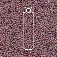 11/0 Delica Seed Beads - Matte Metallic Orchid AB - 7.2gm