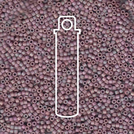 11/0 Delica Seed Beads - Matte Metallic Wisteria - 7.2gm