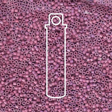 11/0 Delica Seed Beads - Matte Metallic Heather Luster - 7.2gm 11/0 Delica Seed Beads - Matte Metallic Heather Luster - 7.2gm