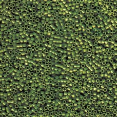 11/0 Delica Seed Beads - Opaque Avocado - 50gm Bulk Pack