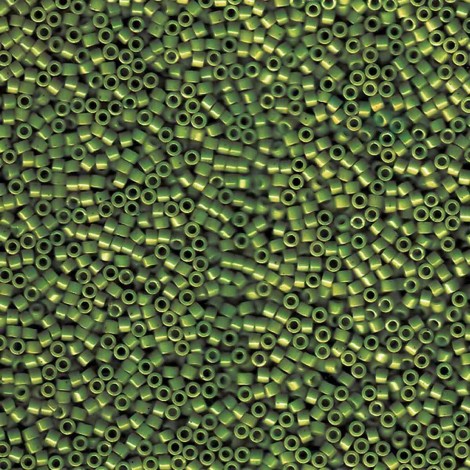 11/0 Delica Seed Beads - Opaque Avocado - 50gm Bulk Pack 11/0 Delica Seed Beads - Opaque Avocado - 50gm Bulk Pack