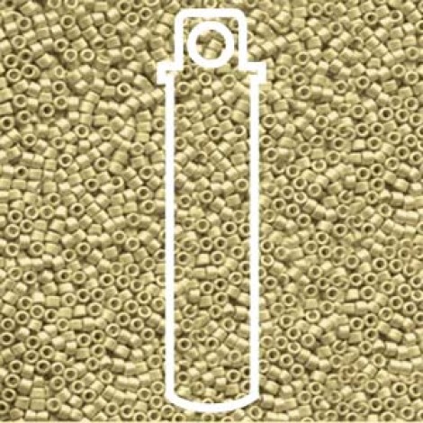 11/0 Delica Seed Beads - Galvanized Matte Zest - 7.2gm