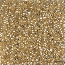 11/0 Delica Seed Beads - Silver Lined Crystal Ivory - 7.2gm
