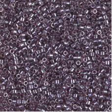 11/0 Delica Seed Beads - Transparent Mauve Luster - 7.2gm