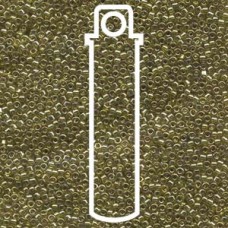 11/0 Delica Seed Beads - Transp Chartreuse Luster - 7.2gm